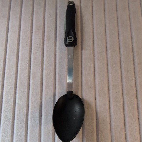 Disney Other - Disney Mickey Mouse Black Cooking Spoon Serving Spoon Chef Kitchen Utensil